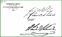 Documento con firma Conde Valmaseda en La Habana. 1868.